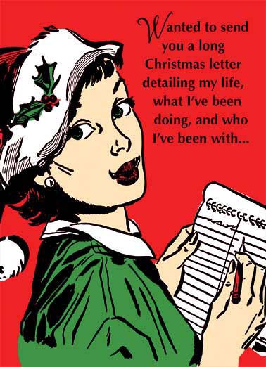 Family Christmas Letter Christmas card Family Christmas Letter Funny Christmas  Cartoons